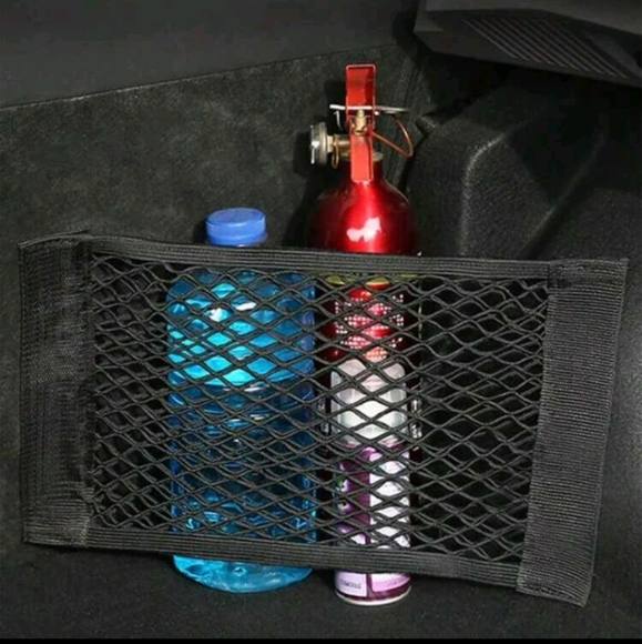 Car Back Rear Trunk Storage Net Seat Elastic String Net Magic storage net - Picture 9 of 9